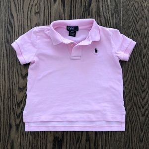 Polo Ralph Lauren pink polo shirt